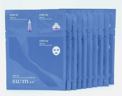[Su:m37] Water-full Timeless Water Gel Mask 3 Step 10pcs