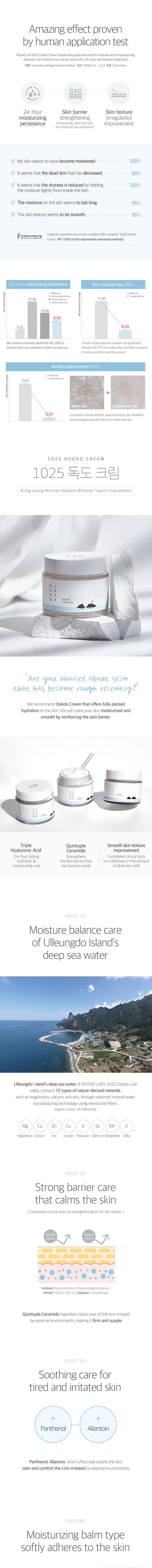 [ROUNDLAB] 1025 Dokdo Cream 80ml