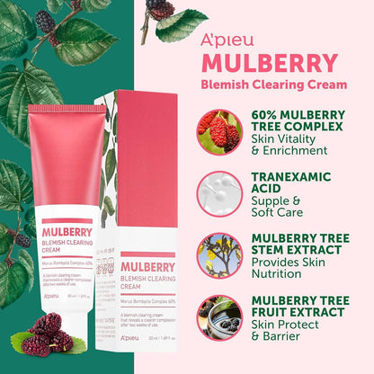 [Apieu] Mulberry Blemish Clearing Cream 50ml