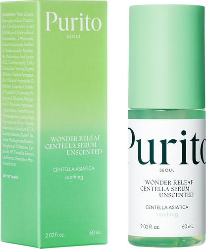 [Purito] Wonder Releaf Centella Serum Unscented 60ml