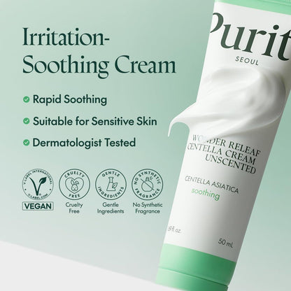 [Purito] Wonder Releaf Centella Cream 50ml