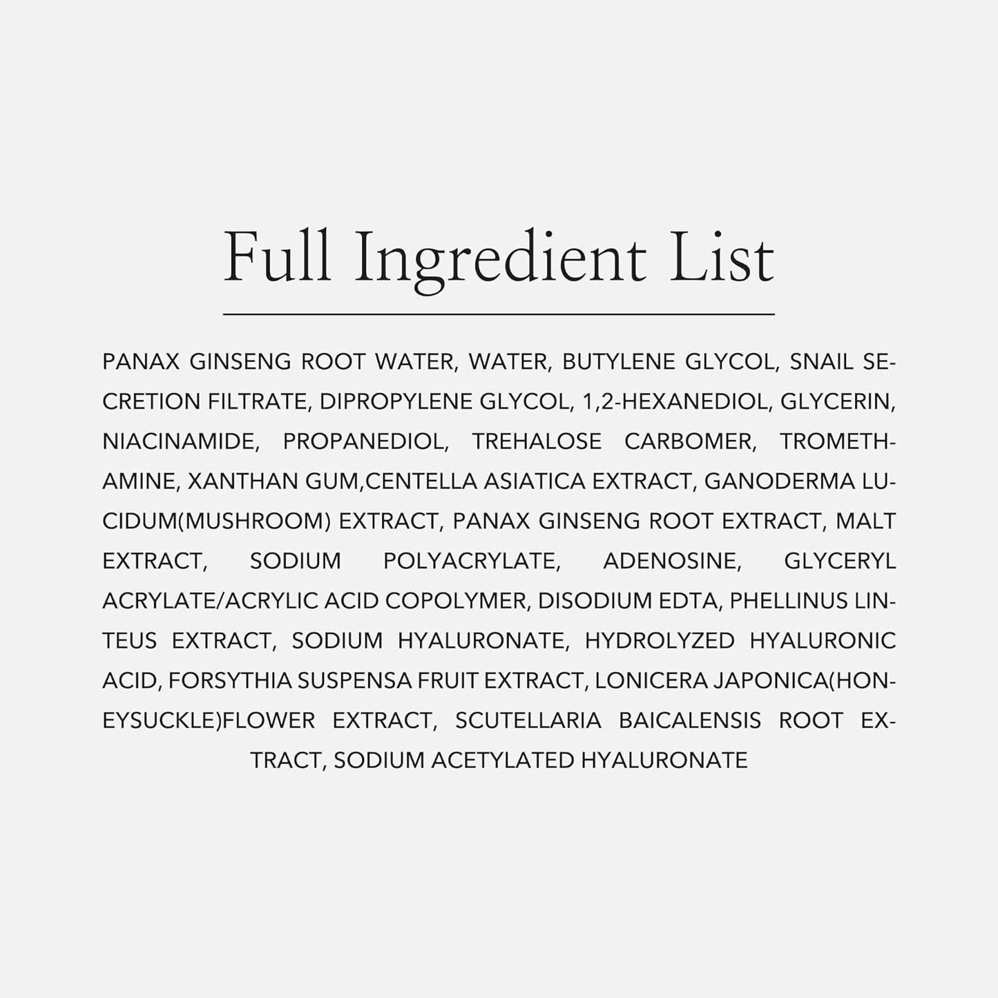 [BeautyOfJoseon] Revive Serum: Ginseng + Snail Mucin 30ml