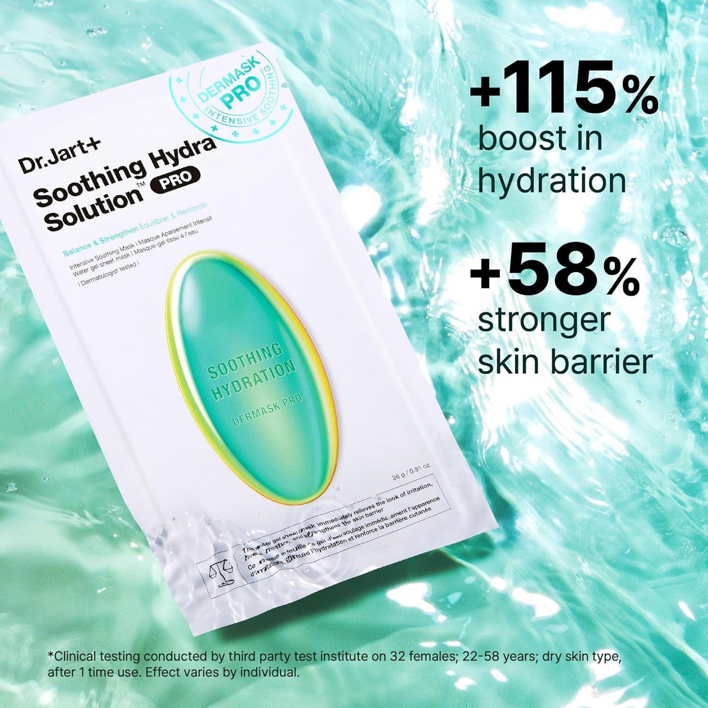 [Dr.Jart+] Dermask Soothing Hydra Solution Pro 1ea 25g