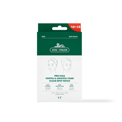 [VT Cosmetics] PRO CICA Centella Asiatica Tiger Clear Spot Patch 66ea