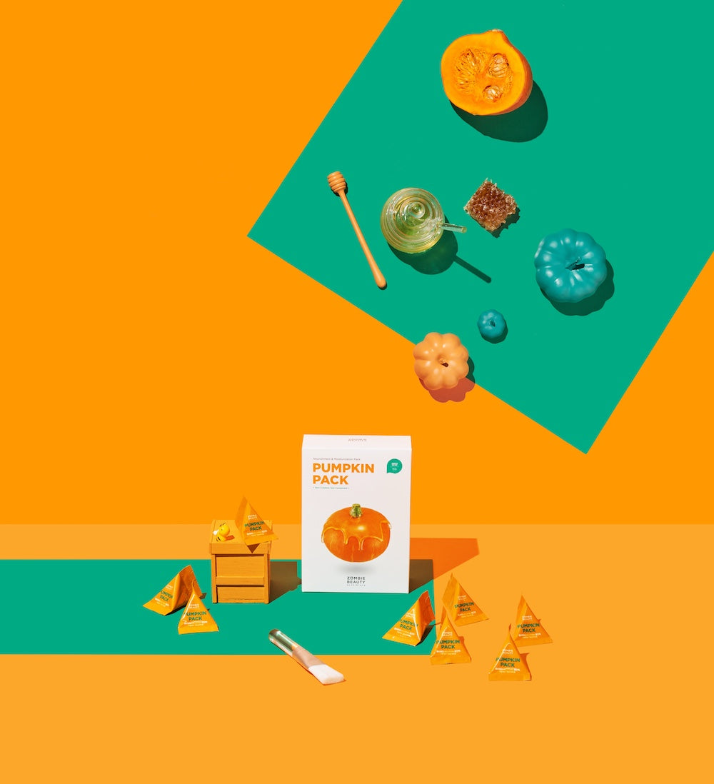 [Skin1004] ZOMBIE BEAUTY BY SKIN1004 Pumpkin Pack 4g*16ea