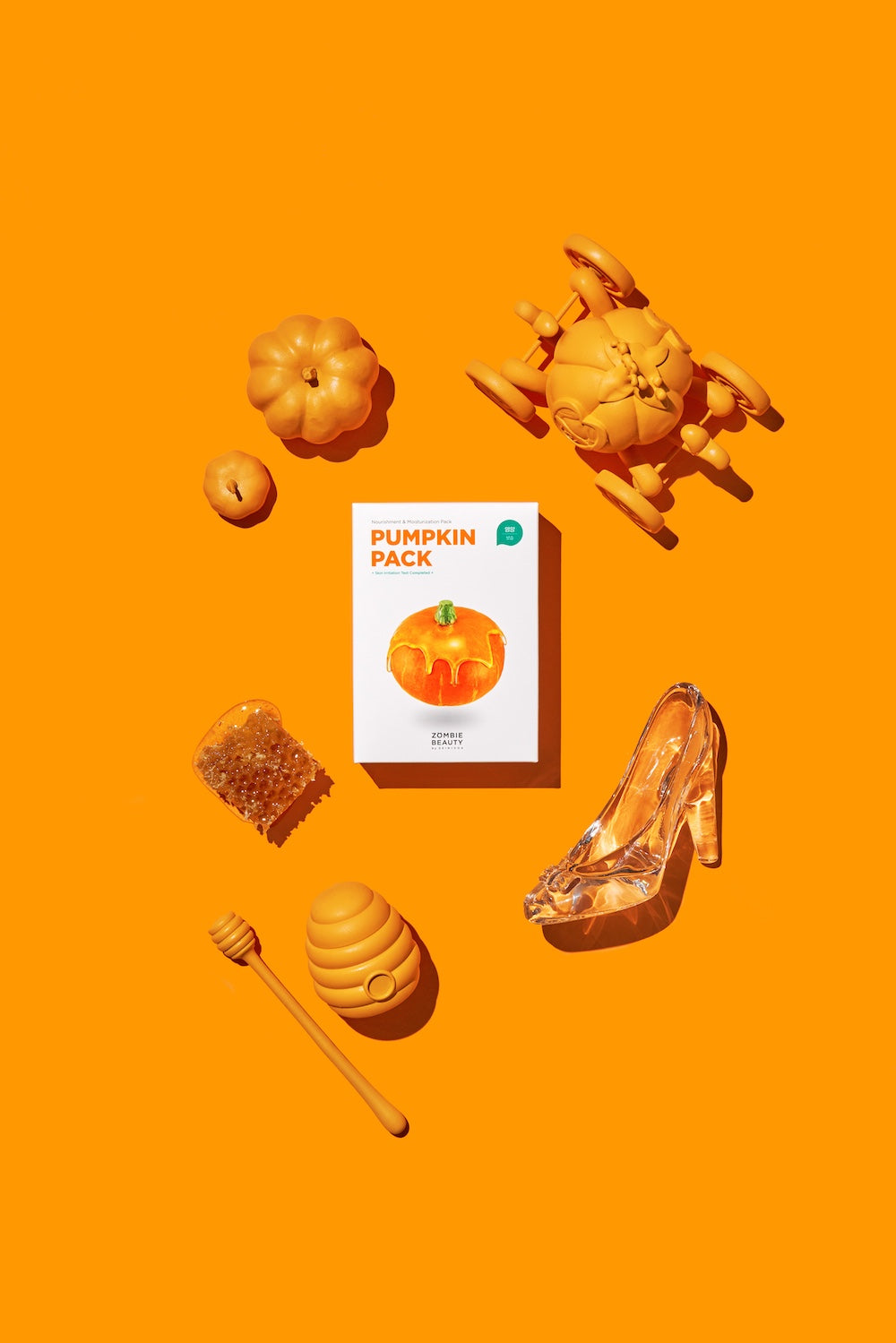 [Skin1004] ZOMBIE BEAUTY BY SKIN1004 Pumpkin Pack 4g*16ea