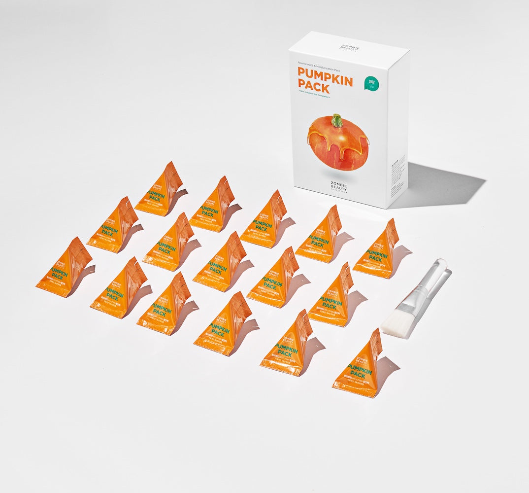 [Skin1004] ZOMBIE BEAUTY BY SKIN1004 Pumpkin Pack 4g*16ea